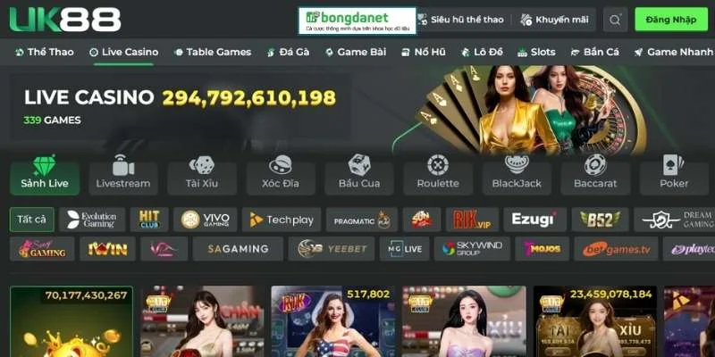 Không thể phủ nhận sức hút của UK88 hiện nay