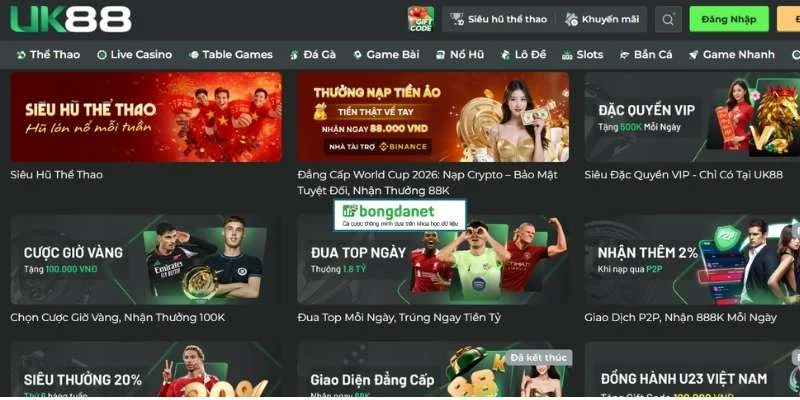 Tràn ngập chương trình ưu đãi đặc biệt nhất tại cổng game